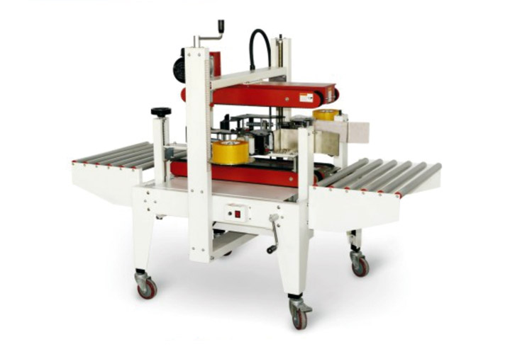 Semi-automatic side carton sealer