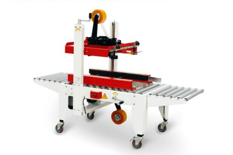 Traditional semi-automatic carton sealer