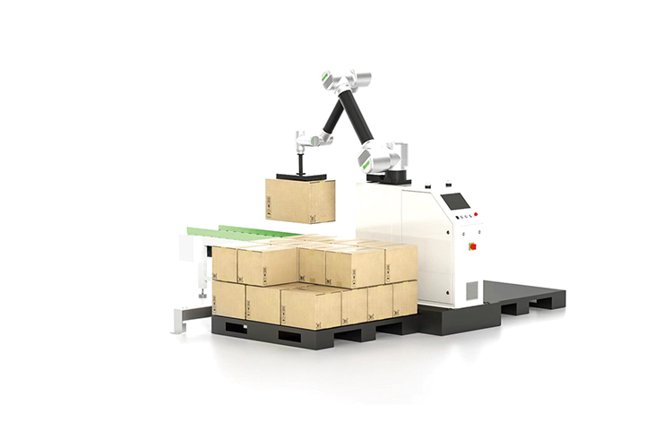 Collaborative robot palletizer