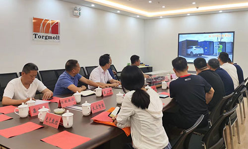 Shandong DYEHOME Intelligence participated in Huaiyin District industry information department excellent enterprise exchange meeting