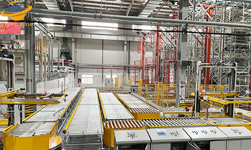 DYEHOME- A three-dimensional garage automatic packaging conveyor line system for an car company