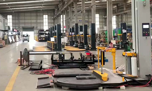 Revolutionize Your Packaging Efficiency with the Advanced M-Type Pallet Wrapping Machine