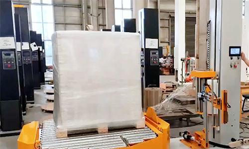 Efficiency Increased by 50%? This Online Stretch Wrapping Machine Helps Companies Save 30% on Packaging Costs!