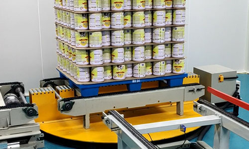 2000kg Loading | 40 Pallets/Hour Output - The Future of Efficient Pallet Wrapping