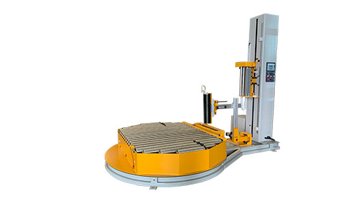 pre-stretching online wrapping machine