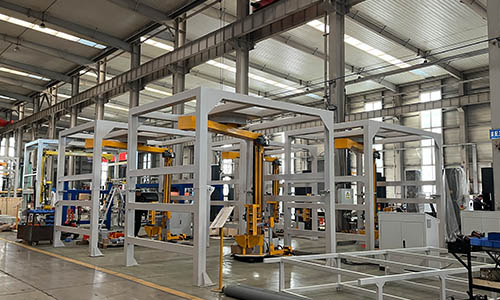 Stretch film baler makes pallet shipments more secure, economical and efficient, and is suitable for pallet packaging operations in multiple industries
