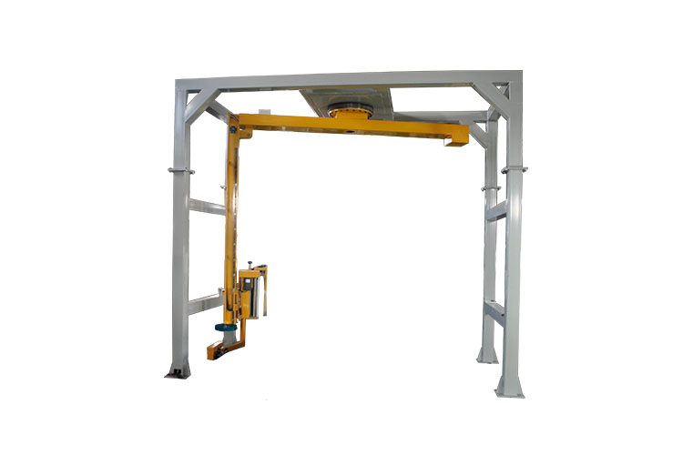 Gantry fully automatic cantilever wrapping machine