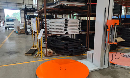 The operation methods and steps of the pallet Wrapping machine 