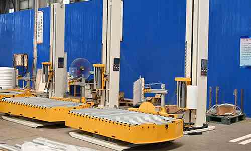 Online Automatic Wrapping Machine: A Practical Solution for Seamless, High-Rate Wrapping of Production Lines