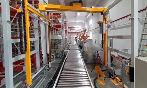 Rotary Arm Stretch Wrapper with Top Sheet Dispenser: Ideal Solution for Heavy Loads and Moisture Protection