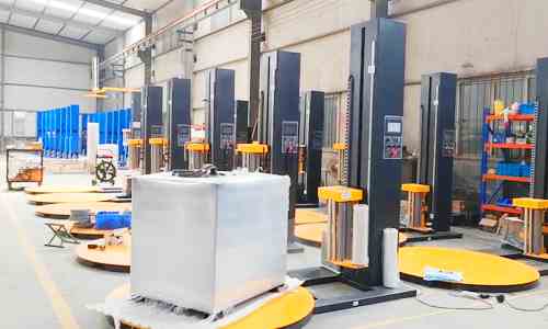 Stretch Film Automatic Wrapping Machine | 90-Second Fully Automatic Wrapping, 30% Film Savings