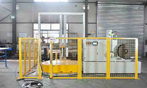 Pallet Automatic Wrapping and Strapping Machine｜Synchronized Wrapping & Strapping for Efficient and Secure Shipping