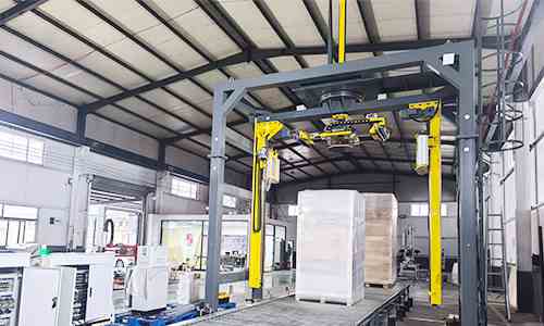 High-Speed Rotary Arm Wrapping Machine — Efficient Pallet Wrapping for Higher Throughput and Stability