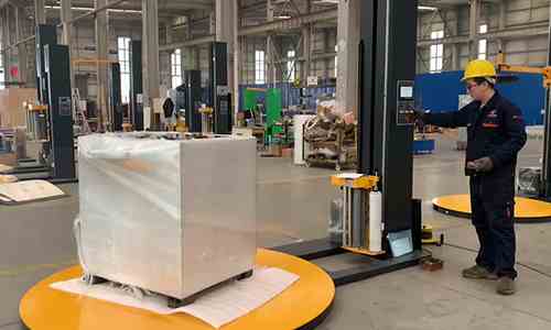 Automatic Pallet Stretch Wrapping Machine Helps Improve Overall Packaging Efficiency