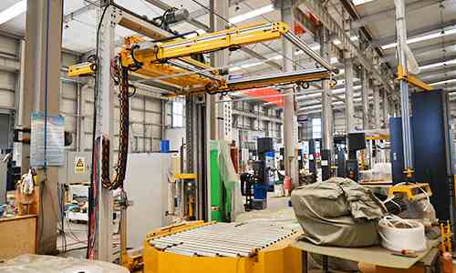 Pallet Tops Prone to Moisture? Top-Sheet Pallet Wrapping Machine Enhances Overall Load Protection