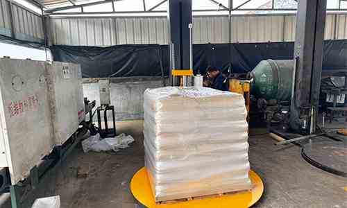 Automatic Pallet Stretch Wrapping Machine Enables Standardized Packaging and Improves Product Presentation