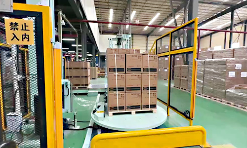 Carton Stretch Wrapping Machine for Palletized Carton Load Stabilization